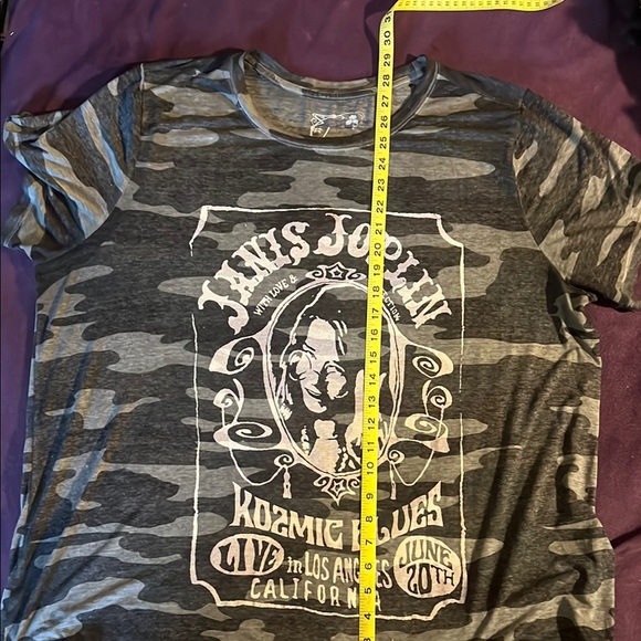 Lucky Brand Black and Gray Short Sleeve Tee - Picture 5 of 5